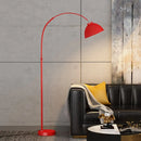 GobekUsa Adjustable Domed Floor Lamp with Metal Stand - Stylish Living Room Lighting
