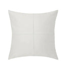 Mustard yellow cross faux suede pillow cover living room decor by Decorbites