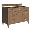 James Martin Brittany 48" Single Bathroom Vanity, Pecan