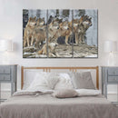Wild Wolf Pack Wall Art