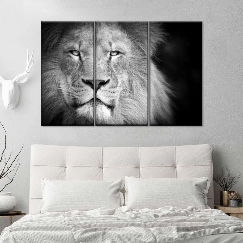 Lion Portrait Wall Art