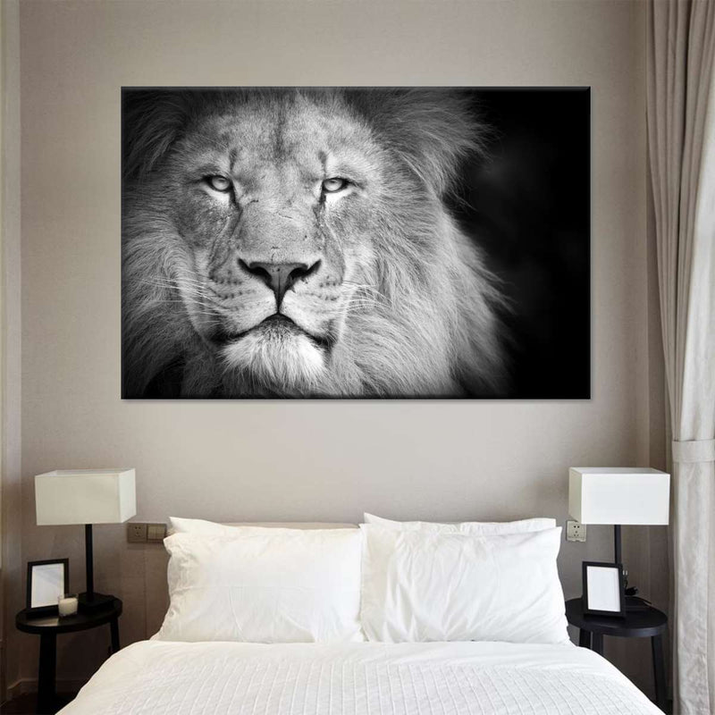 Lion Portrait Wall Art