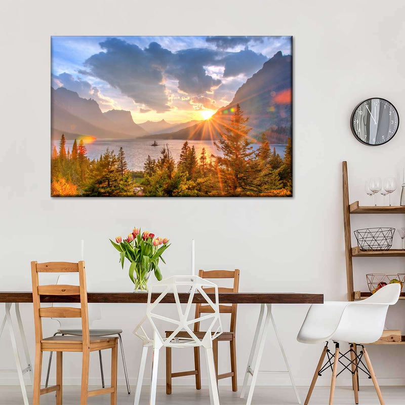 Montana Saint Mary Lake Wall Art