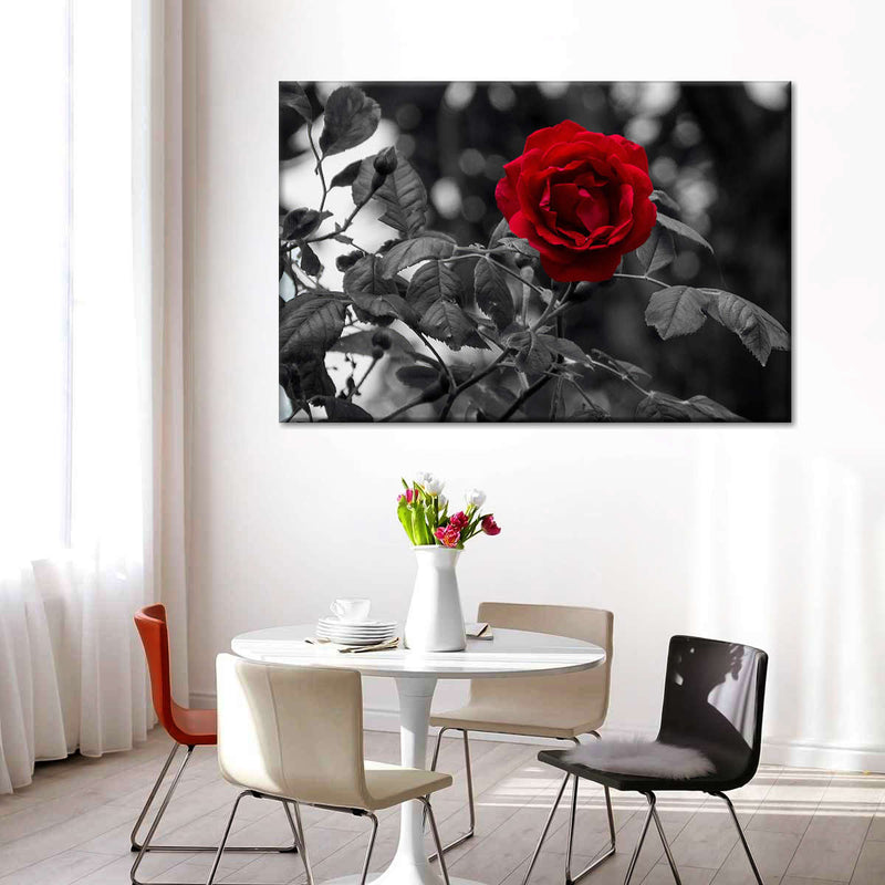 Lone Rose Pop Wall Art