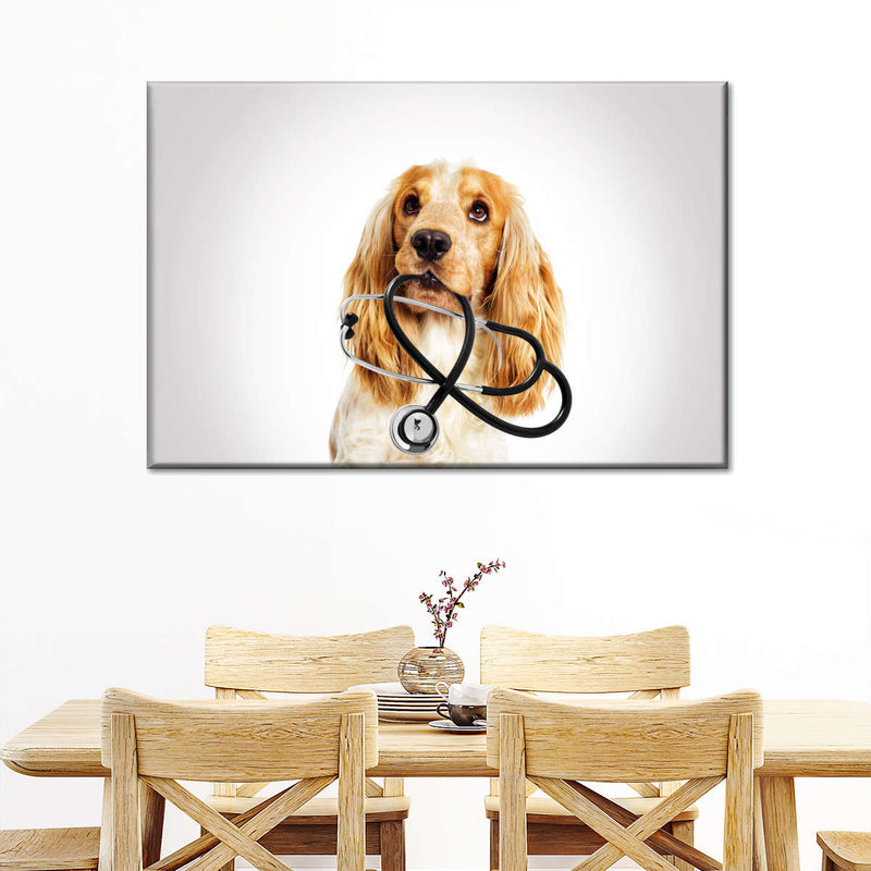 Doctor Dog Wall Art