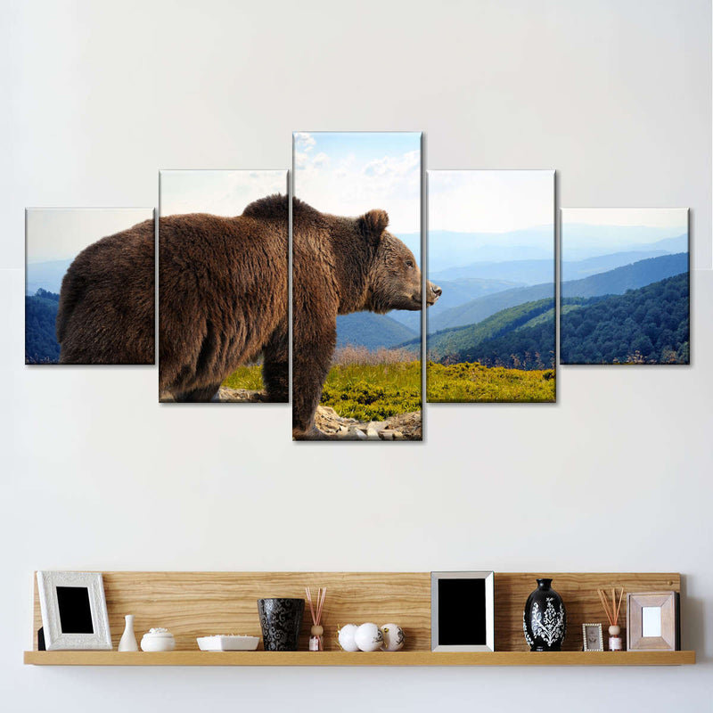 Mountain Bear Wall Art