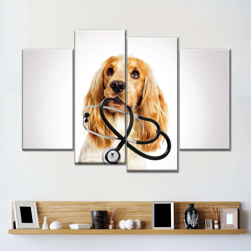 Doctor Dog Wall Art