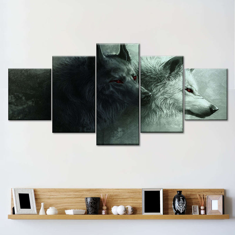 Sinister Wolves Wall Art