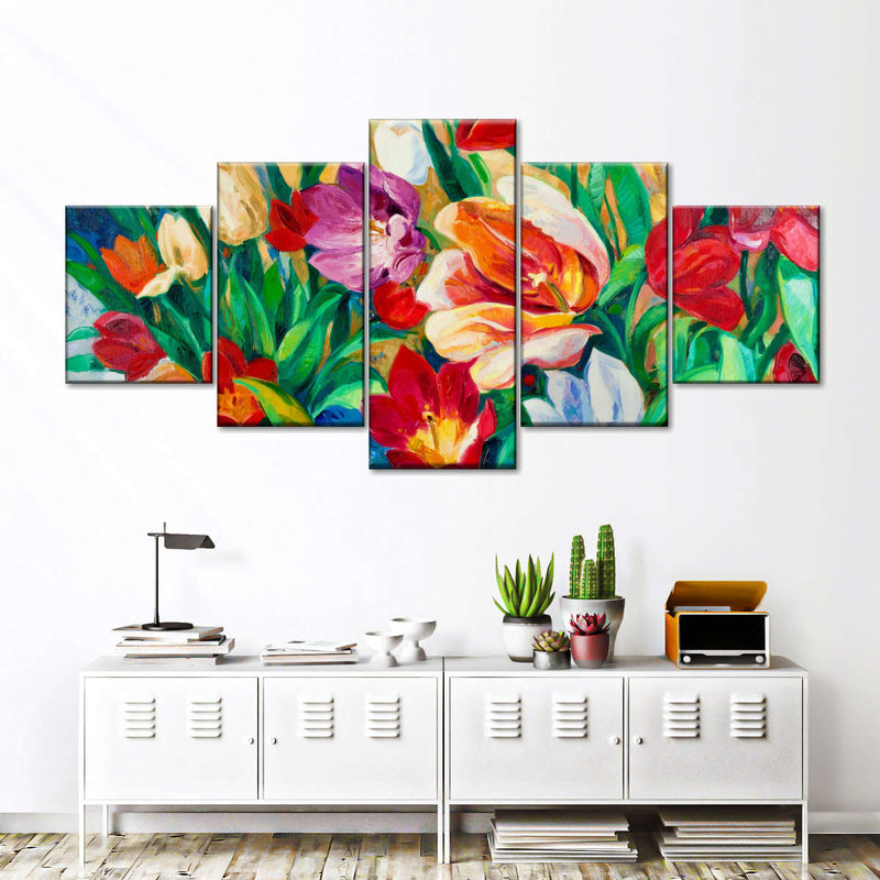 Alluring Flowers Wall Art