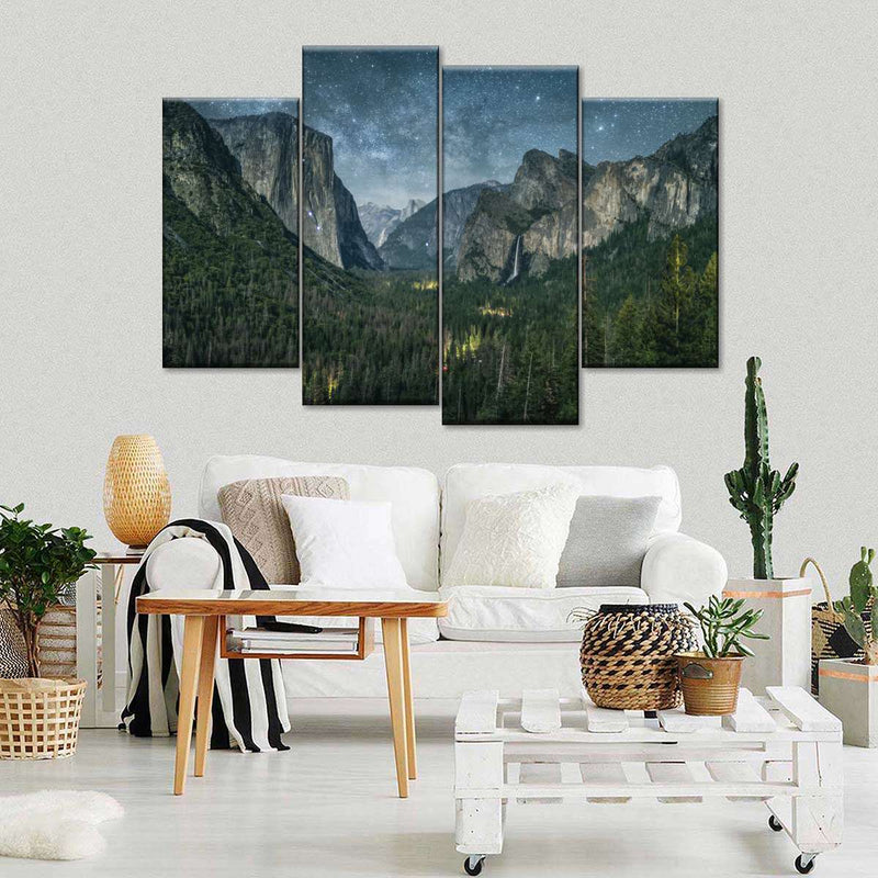 Yosemite Stunning Stars Wall Art