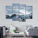 Swiss Mountain Peaks Wall Art