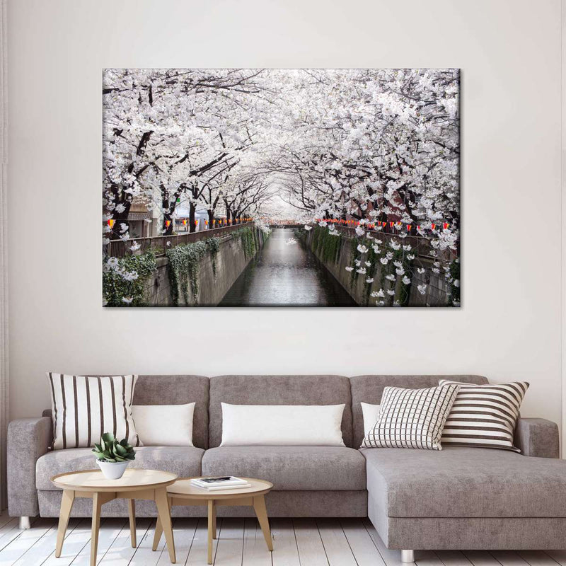 Sakura Passage Wall Art