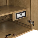 James Martin Laurent 30" Dual Mount Single Bathroom Vanity, Light Natural Oak