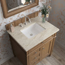 James Martin Brittany 30" Single Bathroom Vanity, Saddle Brown
