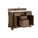 James Martin Brookfield 48" Single Bathroom Vanity, Pecan