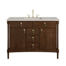 James Martin Kinnsden 48" Single Bathroom Vanity, Sable Oak