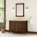 James Martin Kinnsden 48" Single Bathroom Vanity, Sable Oak