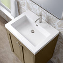 James Martin Chianti 24" Floating Single Bathroom Vanity, Walnut Whisper