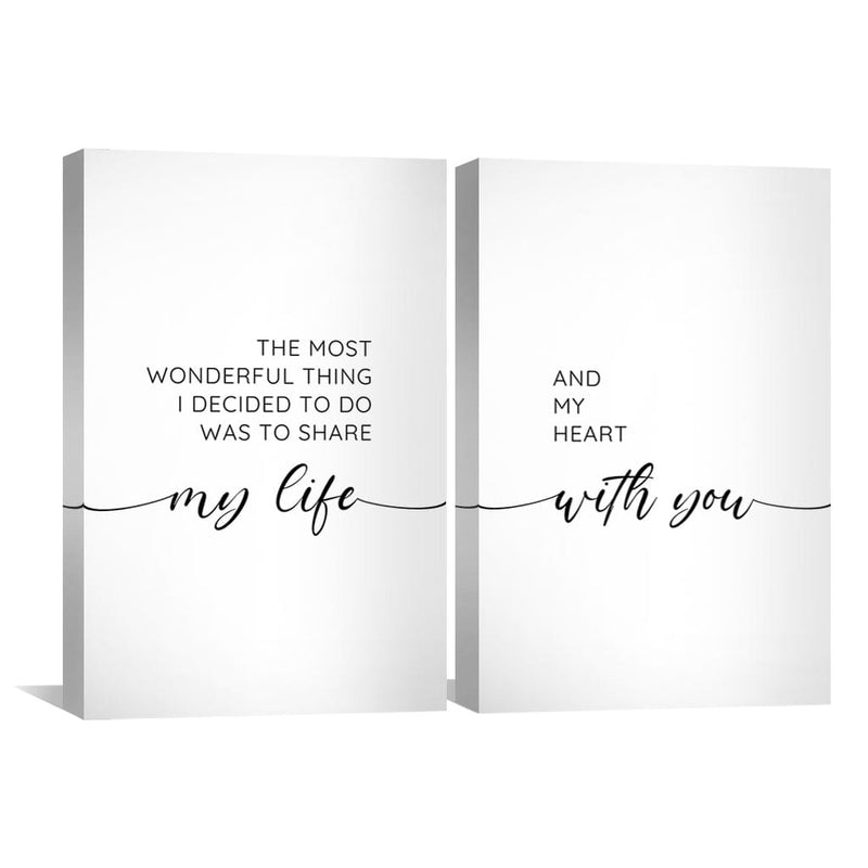 My Life with You Canvas