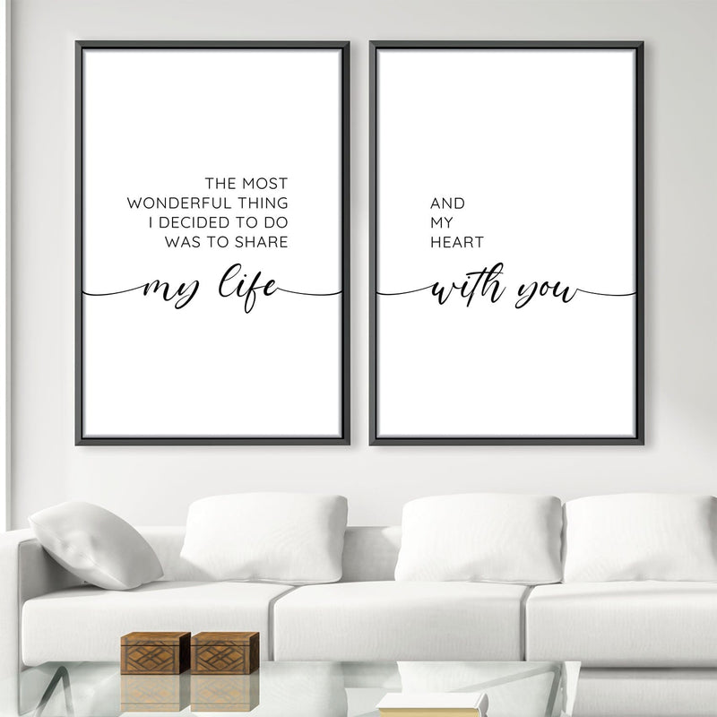 My Life with You Canvas