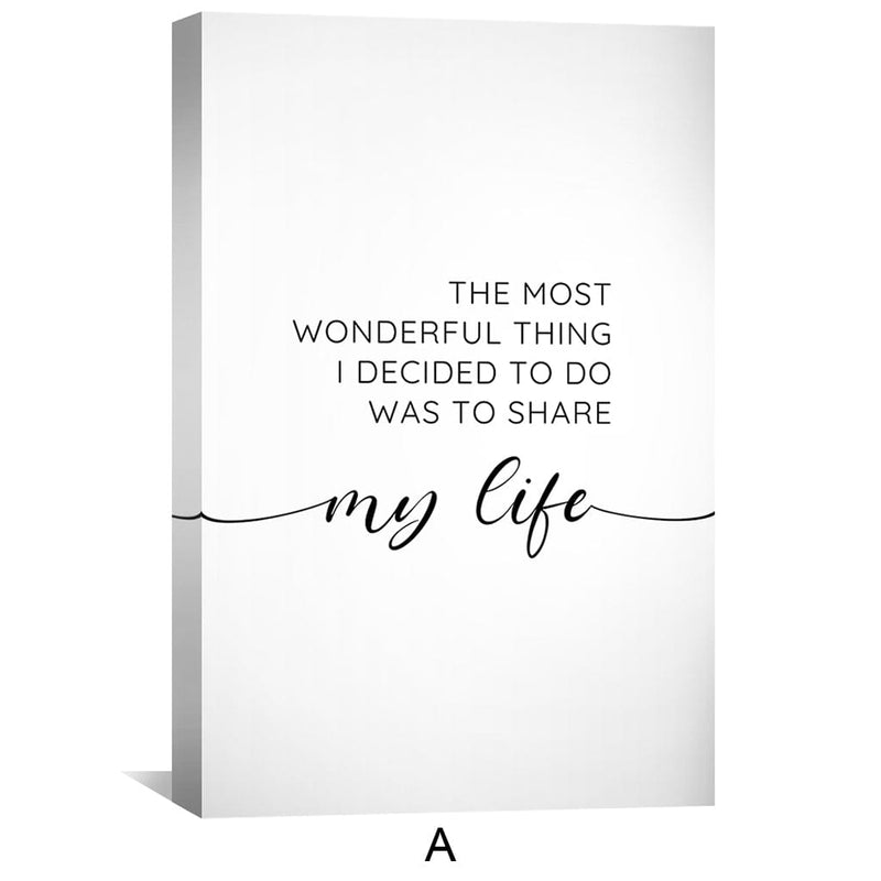 My Life with You Canvas