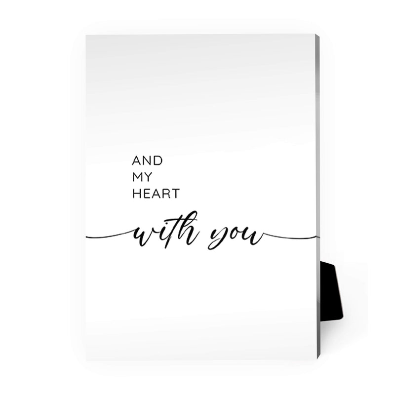 My Life With You Desktop Canvas