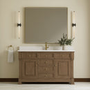 James Martin Brookfield 60" Single Bathroom Vanity, Pecan
