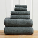 100% Cotton Woven Texture Bath Towel Set - Marbella Collection by Great Bay Home