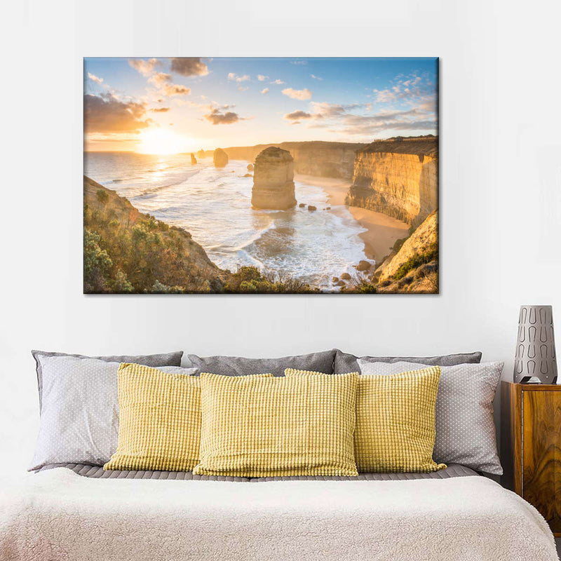 Twelve Apostles Beach Sunrise Wall Art