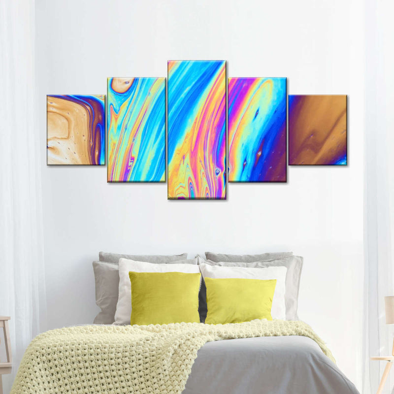 Oil And Water Abstract Wall Art