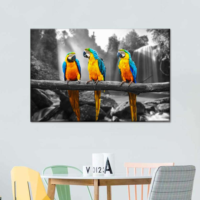 Macaw Friends Pop Wall Art