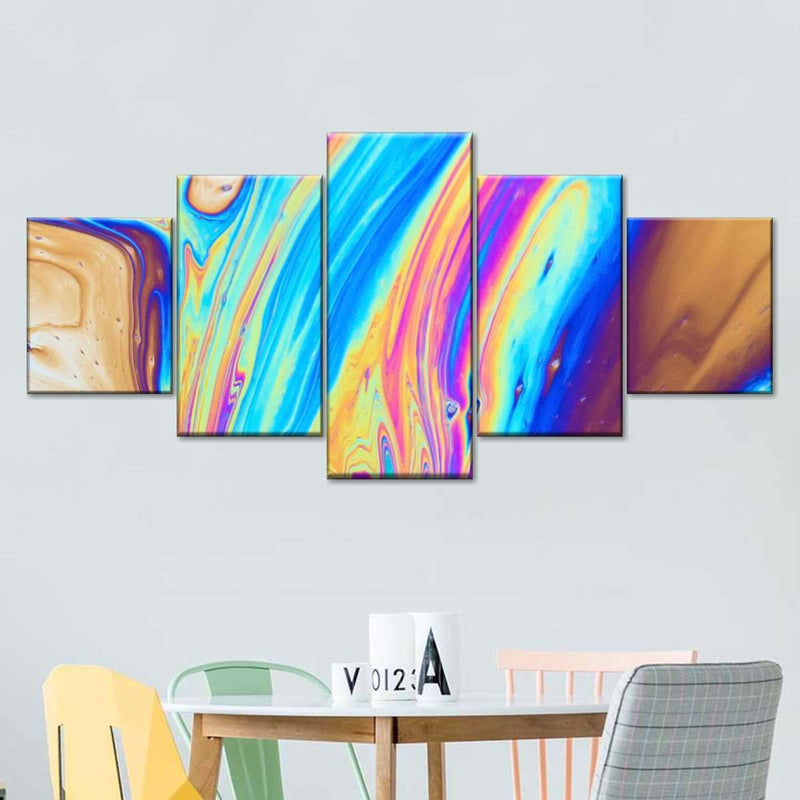 Oil And Water Abstract Wall Art