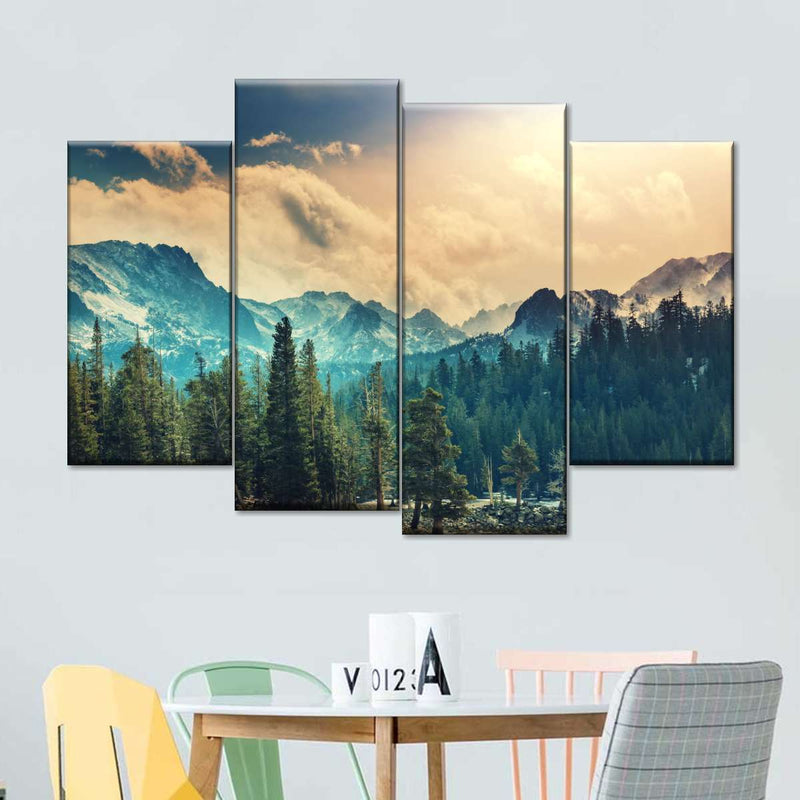 Sierra Nevada Mountainscape Wall Art