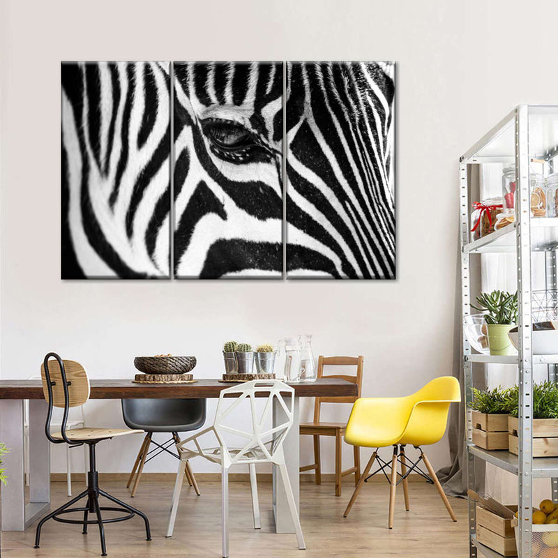 Zebra Eye Wall Art