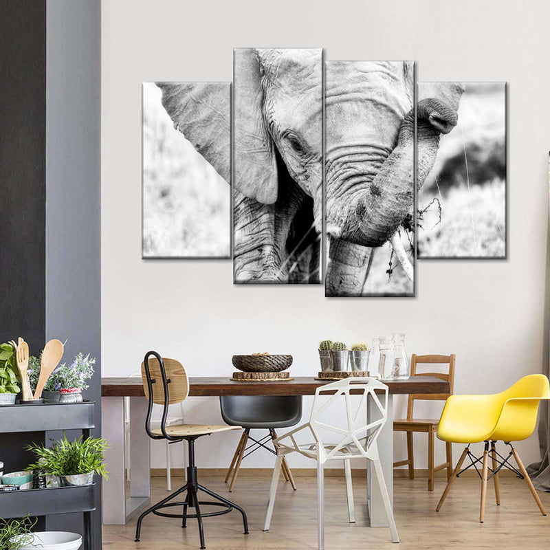 Kenyan Baby Elephant Wall Art