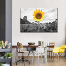Pop Golden Sunflower Wall Art