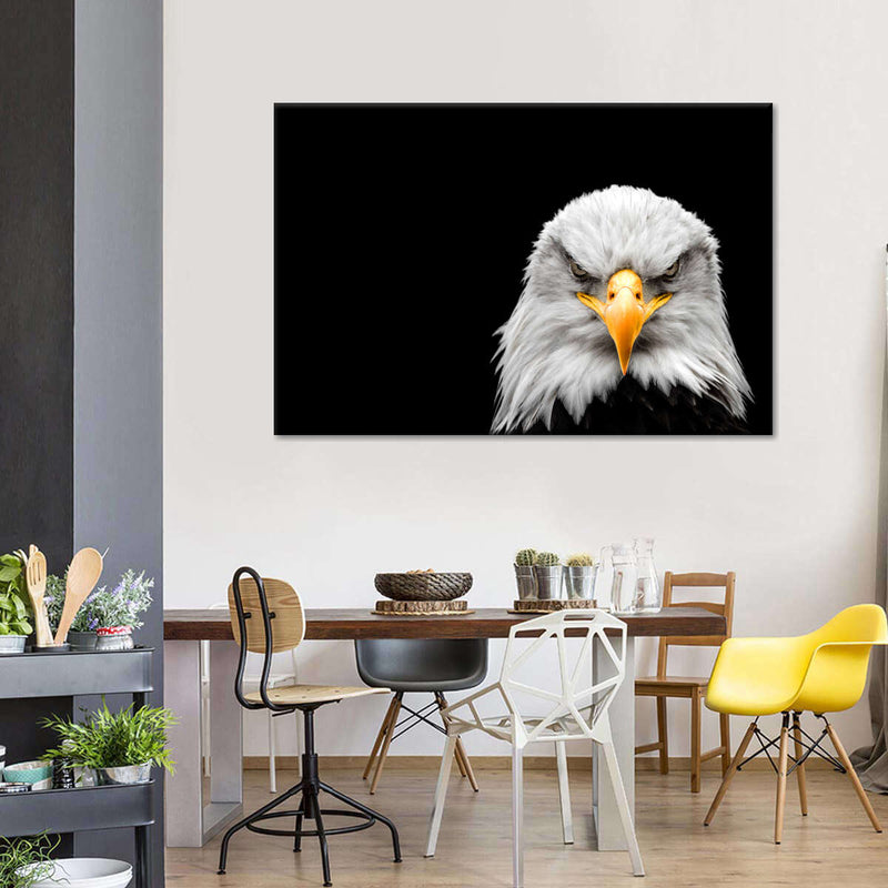 Angry Bald Eagle Wall Art