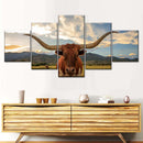Mighty Longhorn Wall Art
