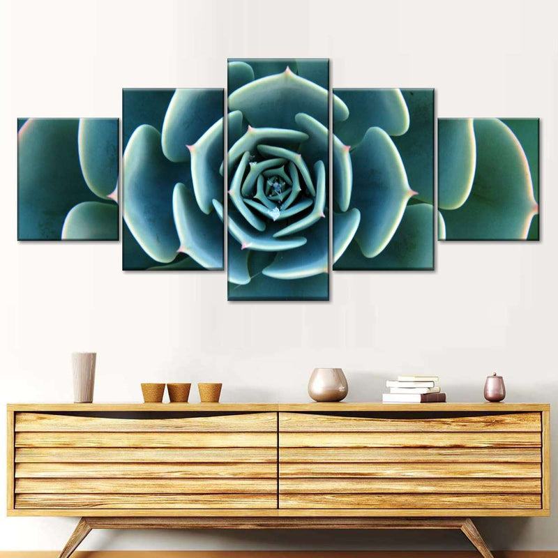 Live Succulent Wall Art