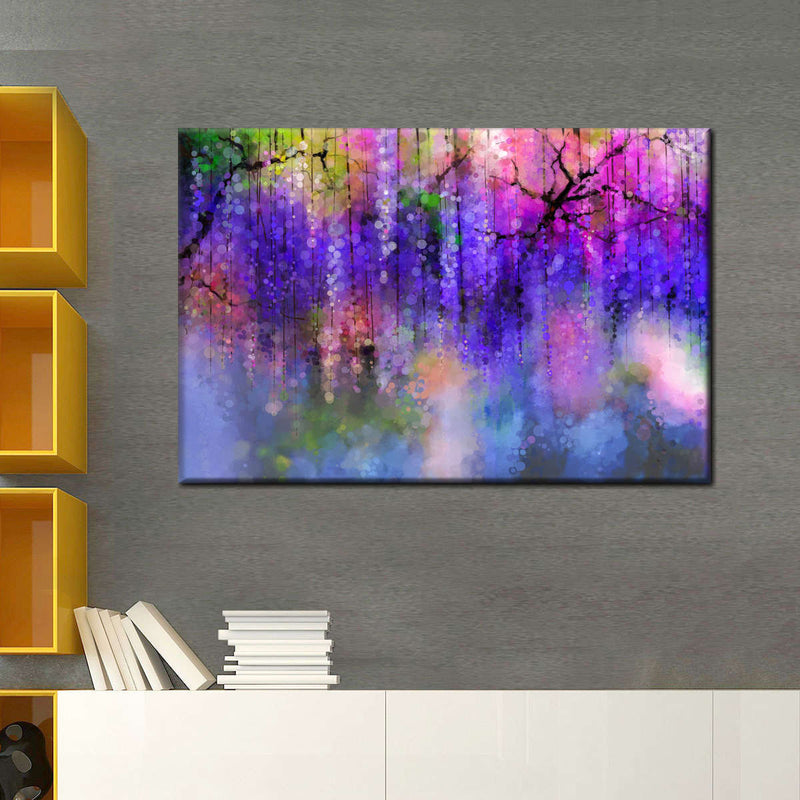 Spring Landscape Abstract Wall Art