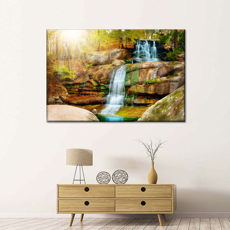 Dazzling Waterfall Wall Art