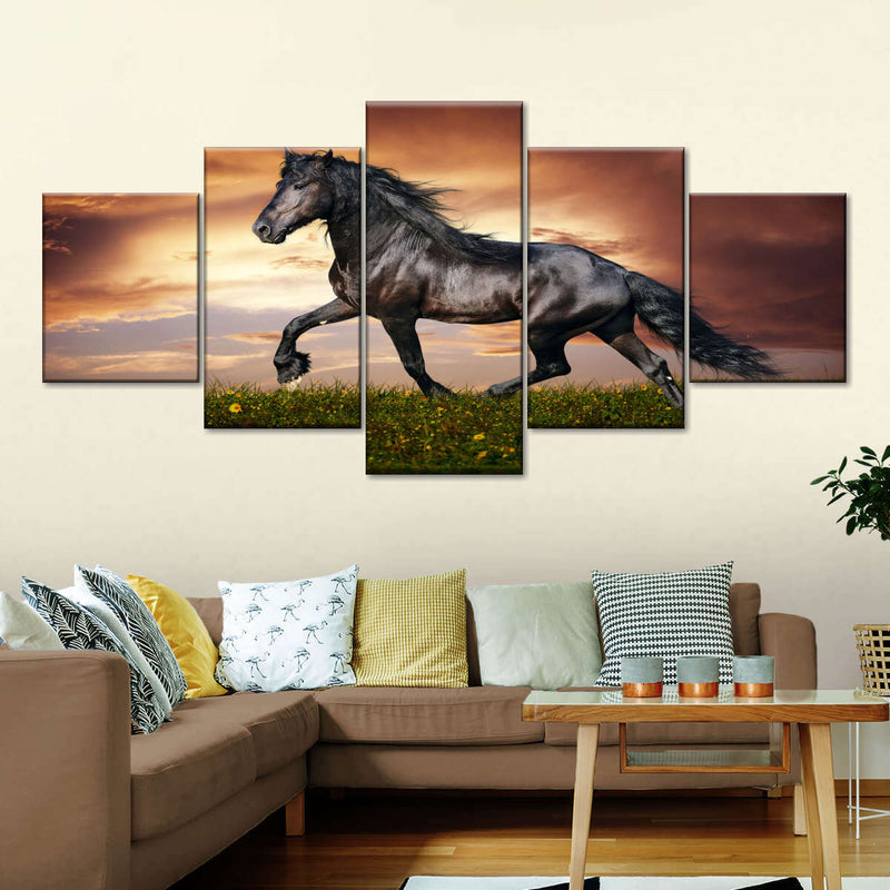 Baroque Horse Wall Art