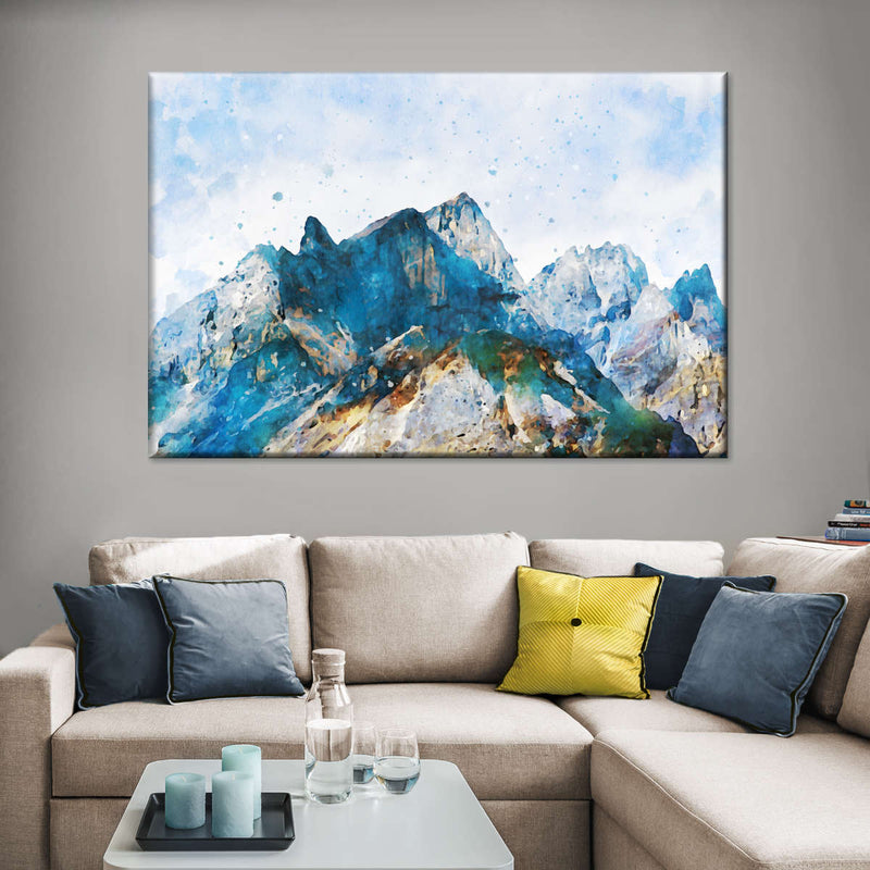 Mountain Scene Wall Art