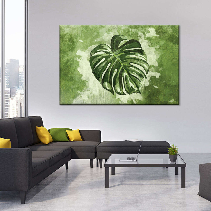 Distinct Tropical Leaf Wall Art