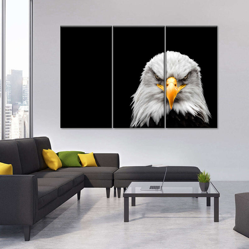 Angry Bald Eagle Wall Art