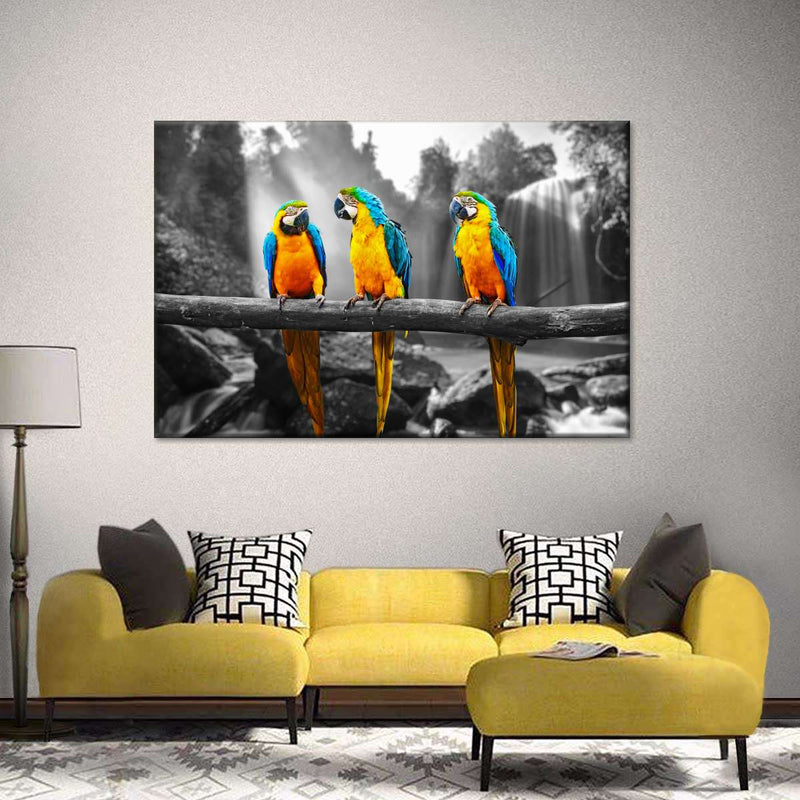 Macaw Friends Pop Wall Art