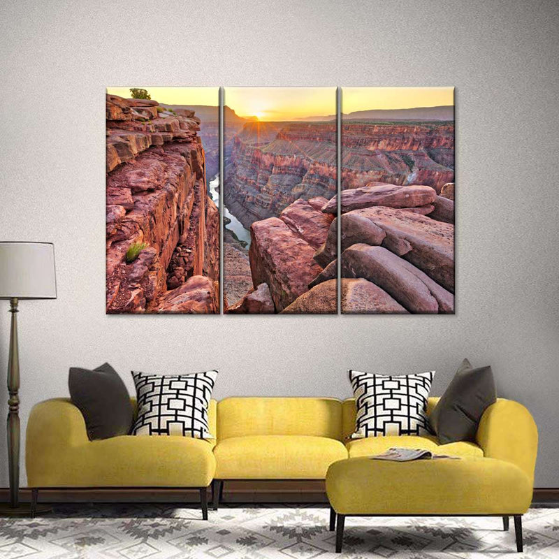 Sunrise Over Grand Canyon Wall Art