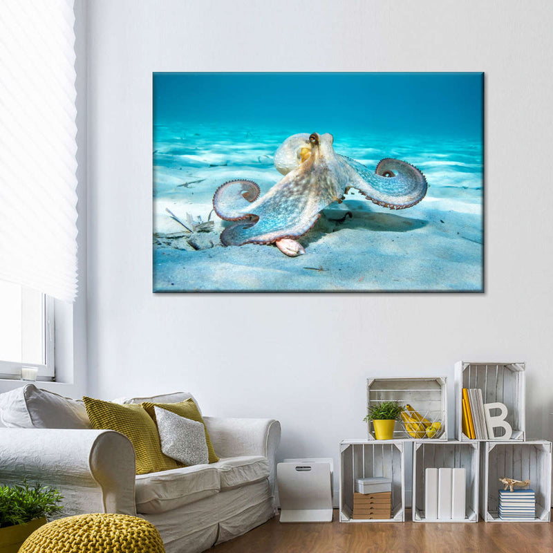 Roaming Octopus Wall Art