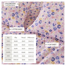 Watercolor Floral Sheet Set - Delia Collection