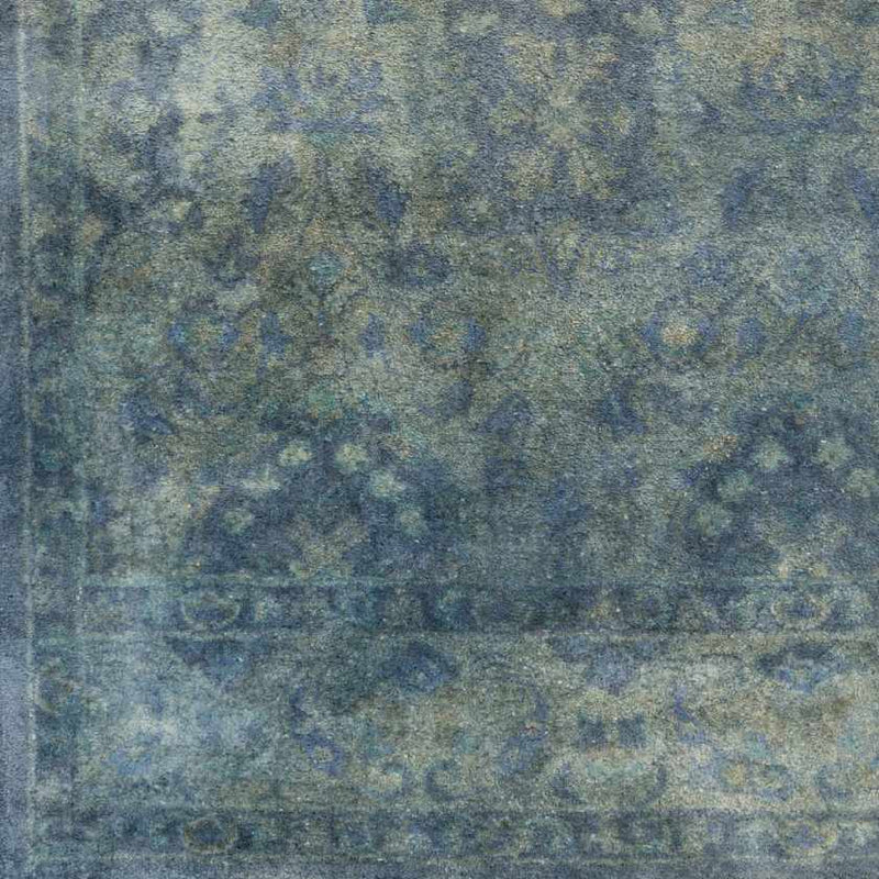 Didier Traditional Aqua Area Rug